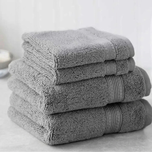 Charisma Soft 4-piece Hand and Washcloth Towel Set - Picture 2 of 4
